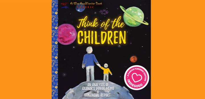 'Think of the Children' cover